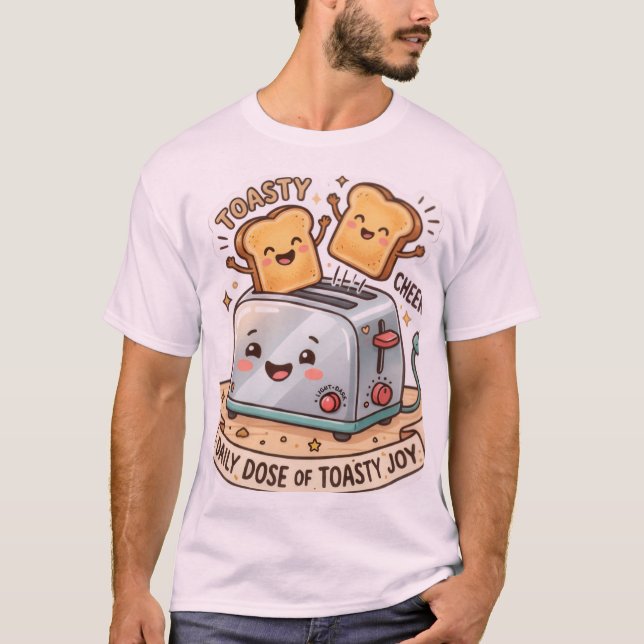 Camiseta O Mestre da Torrada Matinal (Frente)