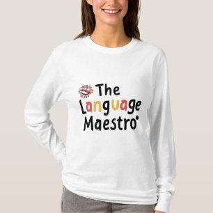 Camiseta O Mestre de Idiomas