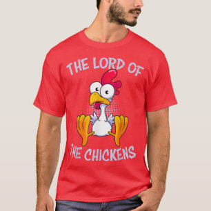 Camiseta O mestre do fazendeiro de frango