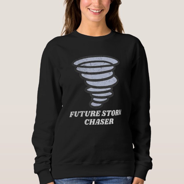 Camiseta O Meteorologista Tornado do Clima do Futuro Tempes (Frente)