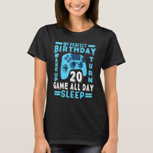 Camiseta O Meu Acordar Perfeito De Aniversário Aumenta O Jo