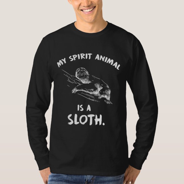 Camiseta O Meu Animal Espírito É Um Leve (Frente)
