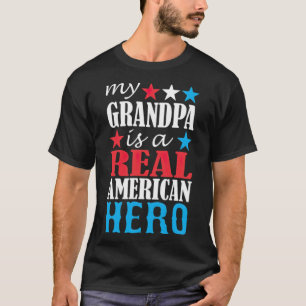 Camiseta O Meu Avô É Uma Moda Americana.