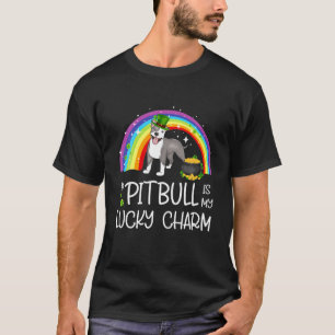 Camiseta O Meu Cachorro Pitbull É Rua Chique Leprechaun Sor