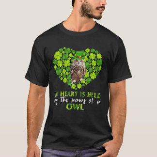 Camiseta O Meu Coração É Detido Pelas Patas De Uma Coruja