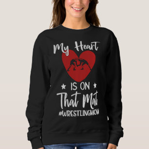 Camiseta O Meu Coração Está Na Luta Da Mamãe, O Engraçado D