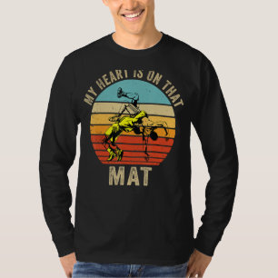 Camiseta O Meu Coração Está Naquela Mat Engraçado, Filho Wr