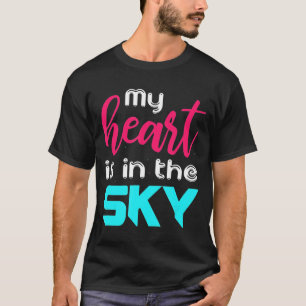 Camiseta O Meu Coração Está No Céu