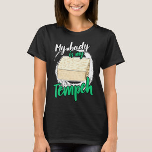 Camiseta O Meu Corpo É O Meu Tofu Vegan