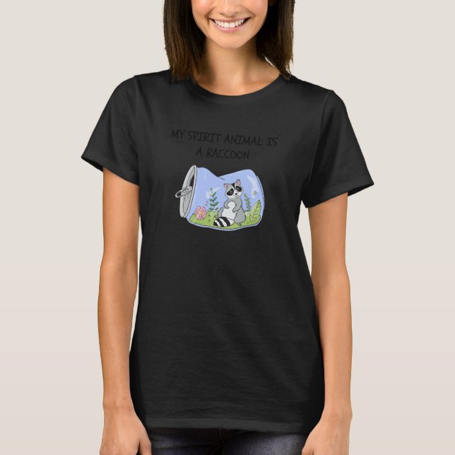 Camiseta O Meu Espírito Animal É Um Raion (Frente)
