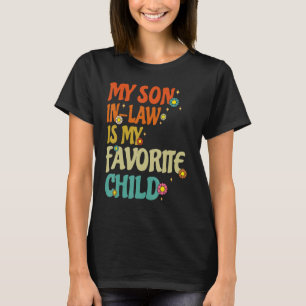Camiseta O Meu Filho De Direito É A Minha Família De Retros