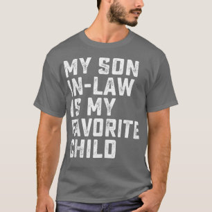 Camiseta O Meu Filho É O Meu Filho Favorito A Retrair O Cas