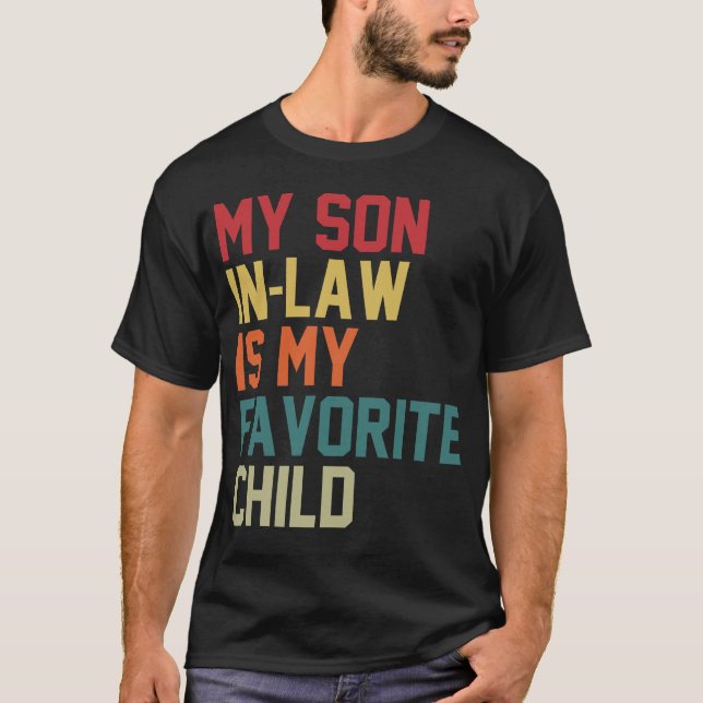 Camiseta O Meu Filho É O Meu Humor Familiar Favorito (Frente)
