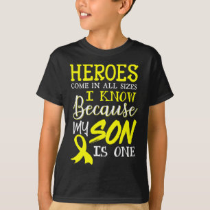Camiseta O Meu Filho É Um Cancer De Herói Consciência 1