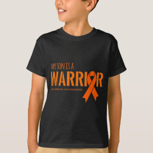 Camiseta O meu filho é um guerreiro, Cancer de leucemia