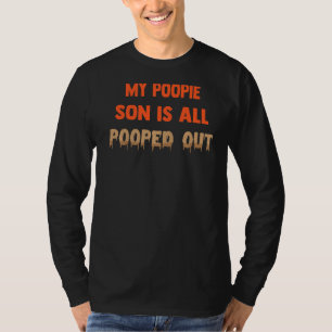 Camiseta O Meu Filho Pobre Está Toda Com Piadas Pais.