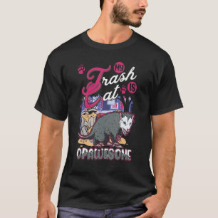 Camiseta O meu gato de lixo é demais Possum Ogambm