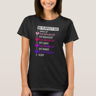 Camiseta O Meu Gato Puro Adora Gatinho Legal Engraçado