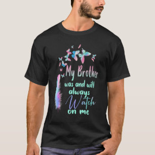 Camiseta O Meu Irmão É O Meu Anjo Guardião No Paraíso