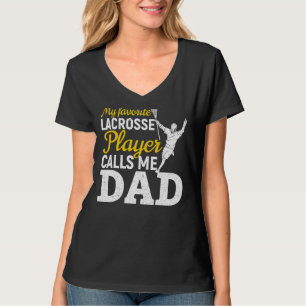 Camiseta O Meu Jogador De Lacrosse Favorito Me Chama De Pro