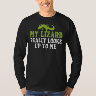 Camiseta O Meu Lizard Está Mesmo À Minha Procura.