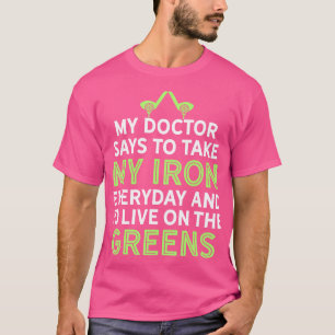 Camiseta O Meu Médico Diz Para Levar A Minha Cola De Golfe
