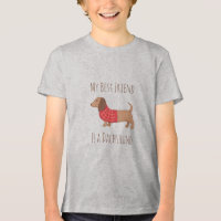 O meu melhor amigo é o Cachorro Vermelho Dachshund