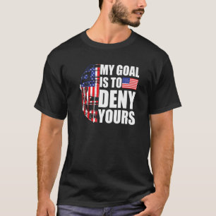 Camiseta O Meu Objetivo É Negar O Seu Choque De Bandeira Am