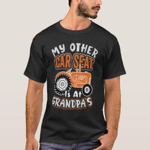 Camiseta O meu outro assento é na Fazenda do Vovô.