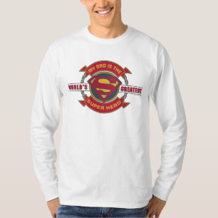 Camiseta O meu Pai é o maior super-herói do mundo