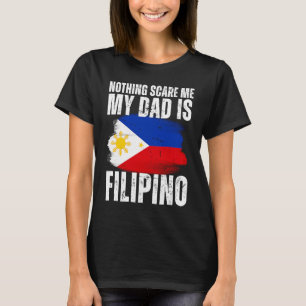 Camiseta O meu Pai é o Patrimônio da Bandeira do Orgulho Fi
