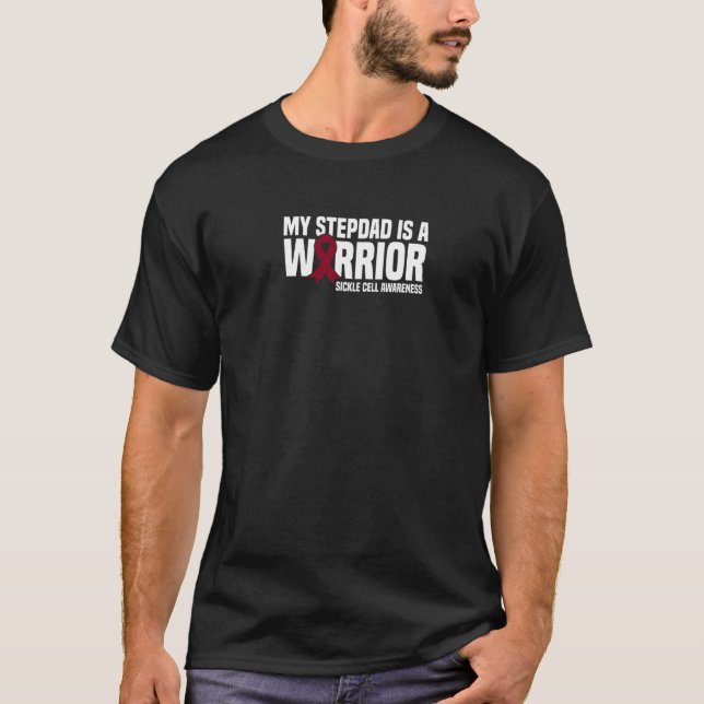 Camiseta O Meu Pai É Um Guerreiro Células Falsiformes (Frente)