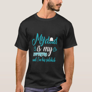 Camiseta O meu Pai é um super-herói e eu sou o seu parceiro