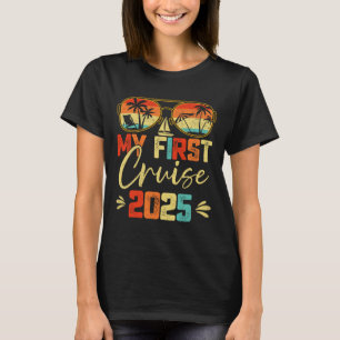Camiseta O Meu Primeiro Cruise 2025 - Férias Familiares - N