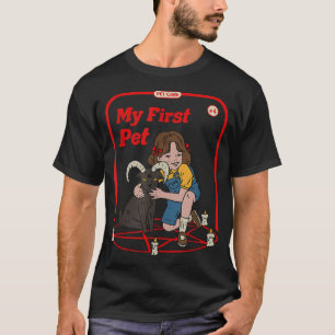 Camiseta O meu primeiro Gótico de horror de Pet Vintage ocu