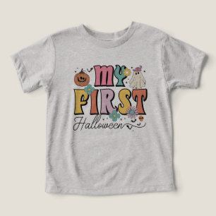 Camiseta O Meu Primeiro Halloween, Ghost Groovy