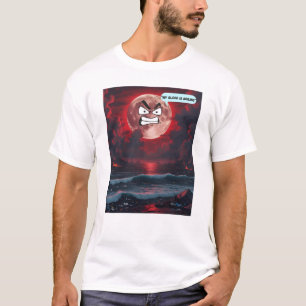 Camiseta O Meu Sangue Está A Ferver - Se A Lua Pudesse Fala