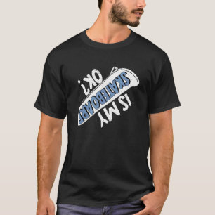 Camiseta O Meu skate Está Bem Patinando De Skate 1
