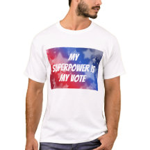 O meu superpoder é o meu voto