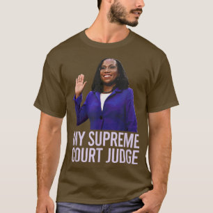 Camiseta O MEU SUPREMO JUÍZO DO TRIBUNAL Kentanji Brown Jac