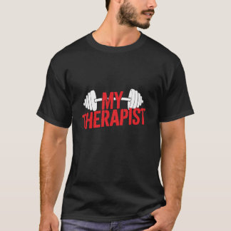 Camiseta O meu Terapista - Engraçado Teto de Consciência Me