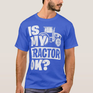 Camiseta O Meu Trator Ok Trator Farmer Agricultura