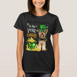 Camiseta O Meu Yorkshire Terrier É O Meu Charm Cachorro De