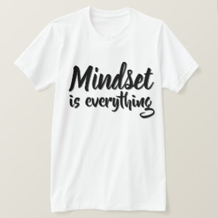 Camiseta O Mindset é tudo