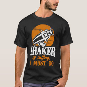 Camiseta O Mistologista Do Barman Que O Meu Shaker Está A L