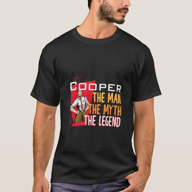 Camiseta O mito da lenda Cooper (Frente)