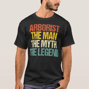Camiseta O Mito O Cirurgião Da Árvore Da Lenda Subindo 