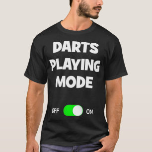Camiseta O Modo De Reprodução De Dardos Em Comic Funny Melh