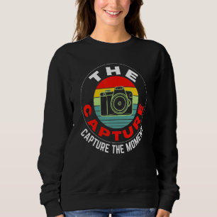 Camiseta O Momento da Captura Câmera retrô Vintage fotográf