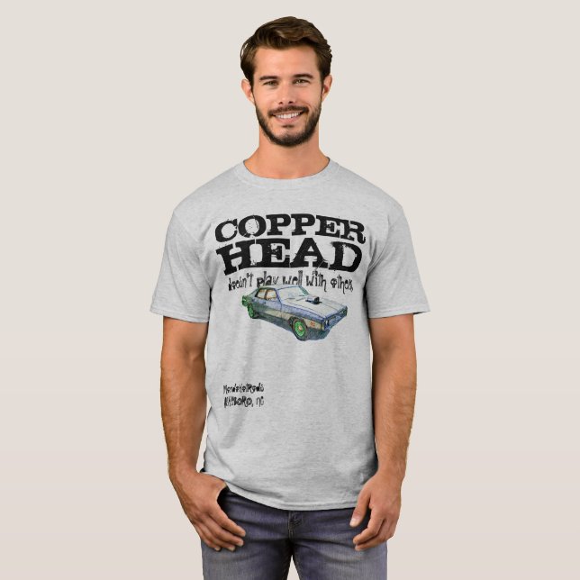 Camiseta O Mondo T - COPPERHEAD (Frente Completa)